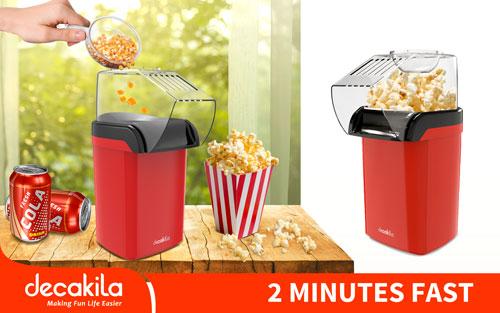 Machine à popcorn à air chaud Decakila KETT009R