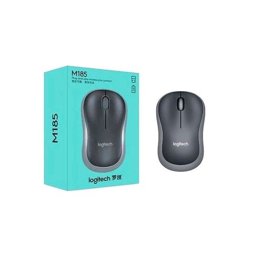 Logitech Souris Logitech Sans Fil M185 Noir
