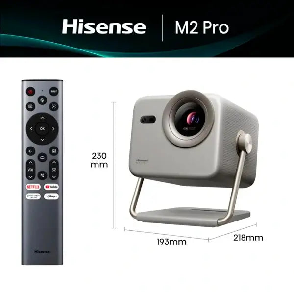 Projecteur Laser Hisense Jusqu’à 200″ Lumière laser tricolore 4K UHD Auto magic M2 PRO — vue 4