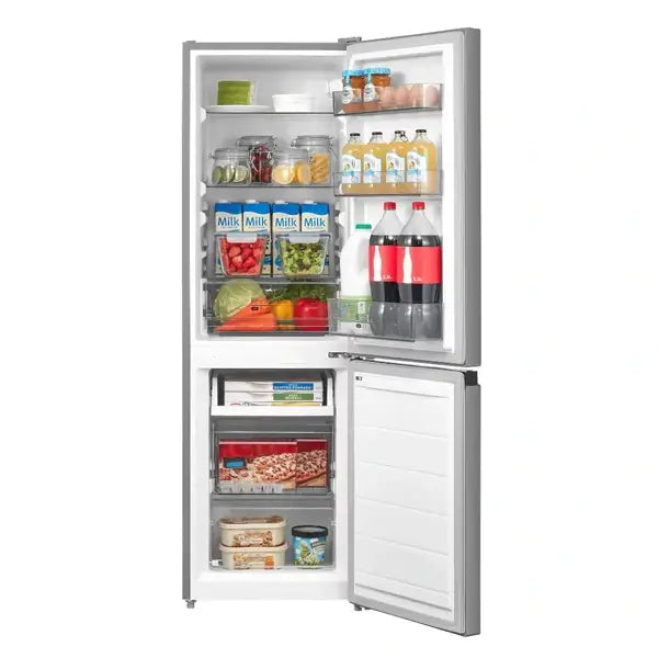 Réfrigérateur combiné double portes Midea 174 L 2 tiroirs au congélateur Économique MDRB241FGF50
