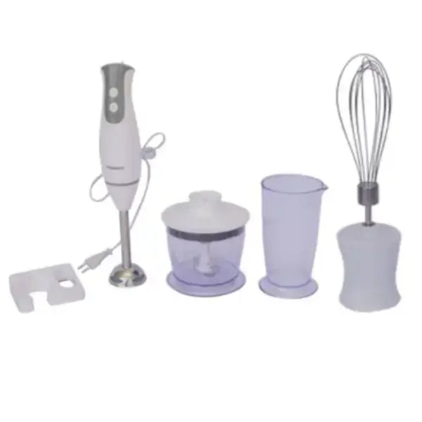 Mixeur à main plongeant Nasco Puissance 300 W Lame en acier inoxydable Avec tasse de MIXER_HB1902