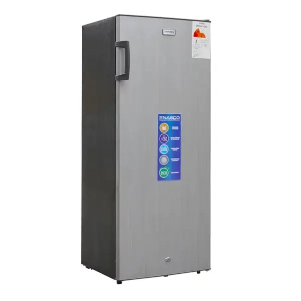 Congélateur vertical Nasco 6 tiroirs 165 L Économique R600A Condenseur intérieur Pieds NASD1-26-LM — vue 2