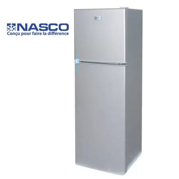 Réfrigérateur double portes Nasco 158 L Net 220 240 V Économie d’énergie R600A Argent NASF2-258FL — vue 3