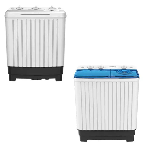 Machine à laver semi automatique 5 kg 280 W Essorage 3 kg Rinçage Ouverture par le haut NASTT-JS50