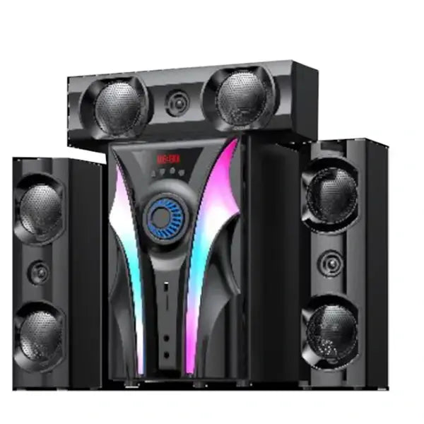 Home cinéma télécommandé Nasco 60 W BT USB FM SD CARD MP3 3D REAL SOUND NS-8662B