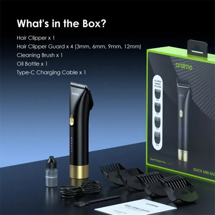 Tondeuse Professionnelle Oraimo OCL-210 Rechargeable – Coupe Précise | Livraison Rapide en Côte d’Ivoire
