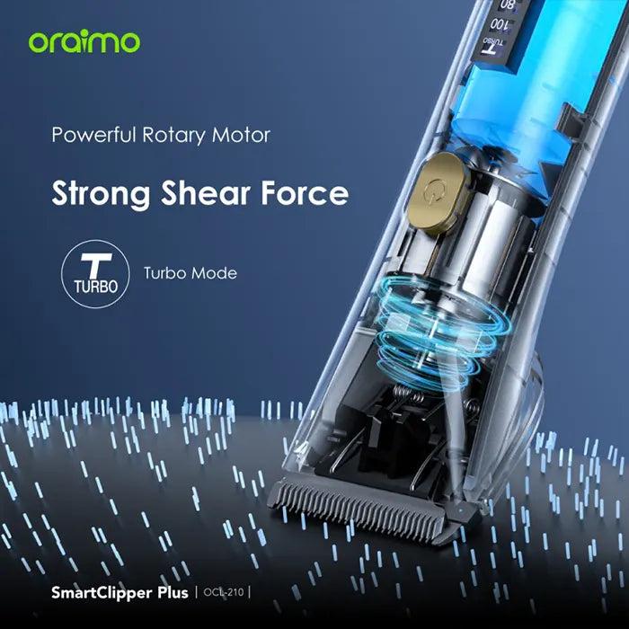 Lames réglables de la tondeuse à cheveux Oraimo Smart Clipper Plus OCL-210