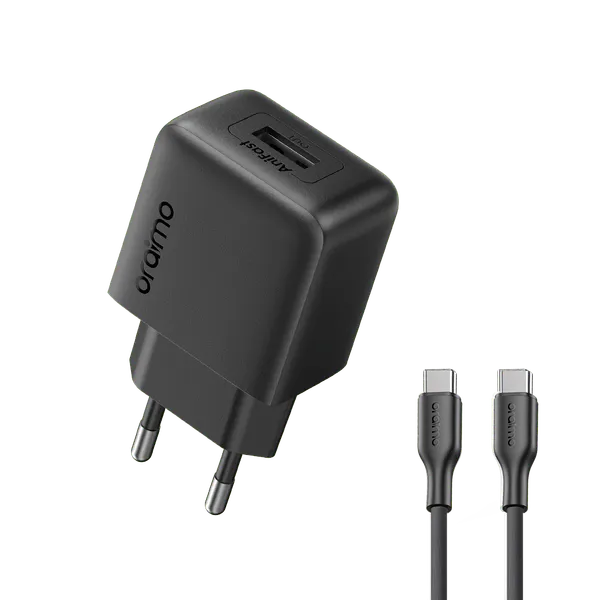 Oraimo OSW-5351E - Chargeur 35W PowerGaN Ultra Rapide – Type-C - Noir