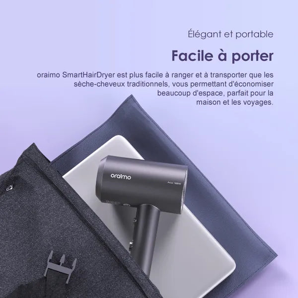 Oraimo OPC-HD1 – Sèche-Cheveux Professionnel