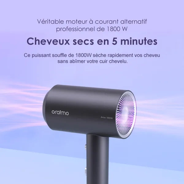 Oraimo OPC-HD1 – Sèche-Cheveux Professionnel