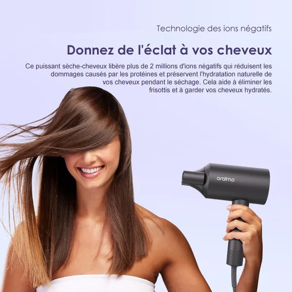 Oraimo OPC-HD1 – Sèche-Cheveux Professionnel