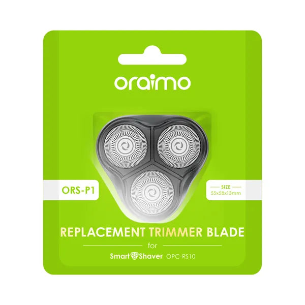 Oraimo Shaver Blade acier inoxydable coupe précise