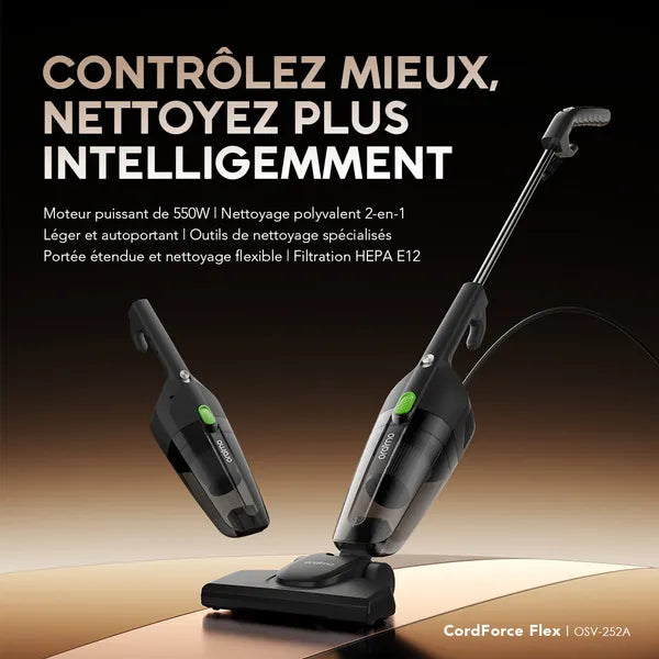oraimo CordForce Flex Aspirateur-balai filaire OSV-252A