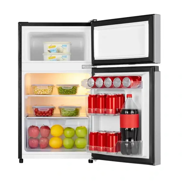 Réfrigérateur combiné double portes Hisense 80 L 2 étagers + 1 tiroirs au réfrigérateur RD-11DR4SA
