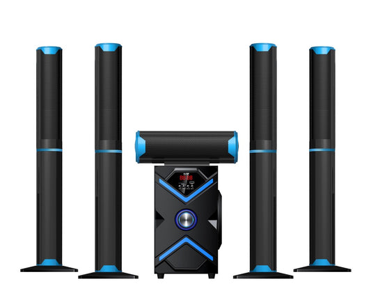 Alitop SP-6551 – Woofer Bluetooth 90W avec USB & Carte SD | Son Ultra-Puissant & Immersif