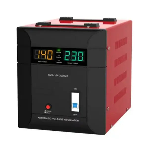 Stabilisateur Numérique Nasco 3000VA Fonctions de protection complète SVR-104-3000VA