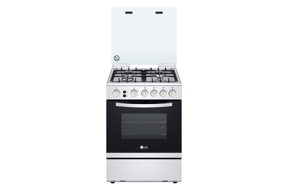 FA211RMA  Cuisinière à gaz 4  LG Feux 60 CM| Sécurité totale | Système de chauffage combiné | Rôtissoire
