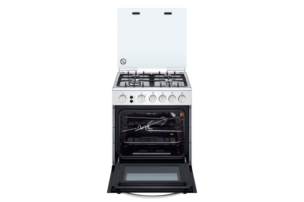 FA211RMA  Cuisinière à gaz 4  LG Feux 60 CM| Sécurité totale | Système de chauffage combiné | Rôtissoire
