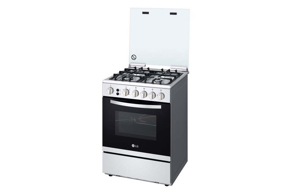 FA211RMA  Cuisinière à gaz 4  LG Feux 60 CM| Sécurité totale | Système de chauffage combiné | Rôtissoire