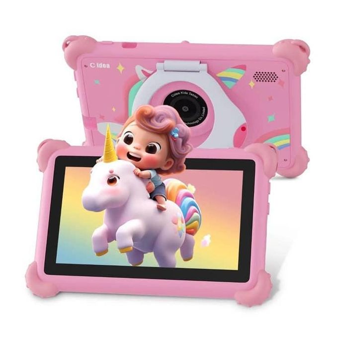 Tablette Éducative Android Atouch Q42 – 7" IPS, 8Go RAM, 256Go Stockage, Double Caméra, Batterie 5000mAh, Compatible ZOOM – Idéale pour l’apprentissage des enfants