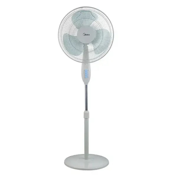 Ventilateur à pied Midea 16″ 50 W Silencieux 3 niveaux de vitesse 3 hélices VENT_FS40-12P