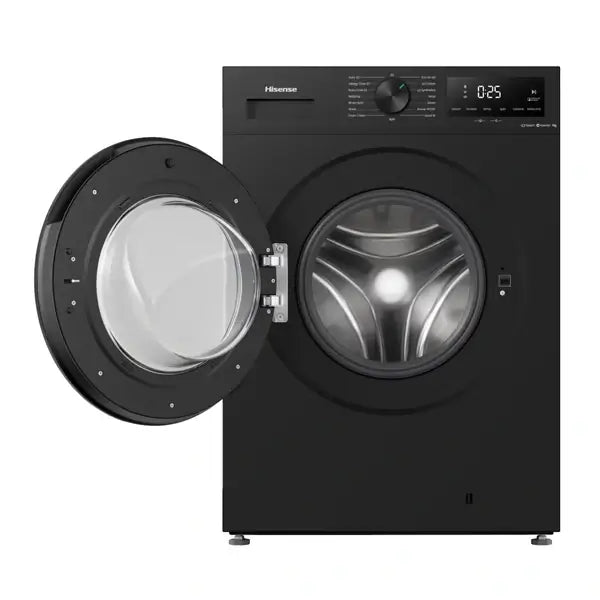 Machine à laver Hisense 7 kg Inverter 1600 W Ouverture frontale Rinçage + Essorage WF1I7022BK