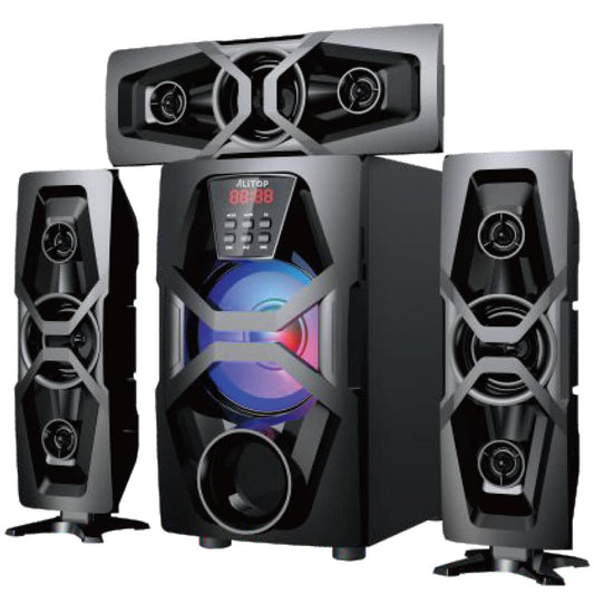 ALITOP Woofer SP-6512 – Chaîne HIFI – Noir