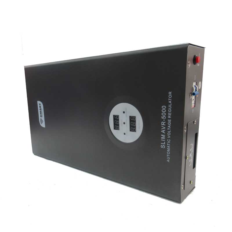 REGULATEUR DE TENSION MURAL AUTOMATIQUE SMART TECNOLOGIE SLIM AVR-5000 SMART TECHNOLOGY