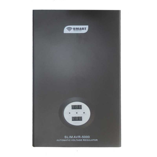 REGULATEUR DE TENSION MURAL AUTOMATIQUE SMART TECNOLOGIE SLIM AVR-5000 SMART TECHNOLOGY