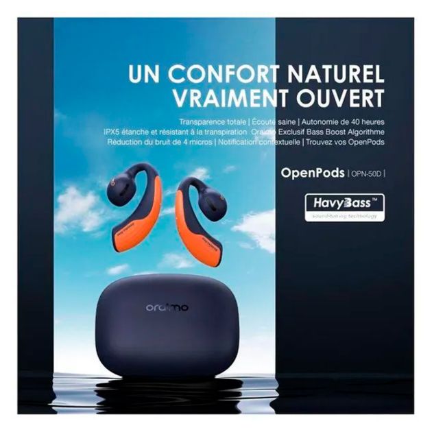 Oraimo OPN-50D – Écouteurs Sans Fil Bluetooth
