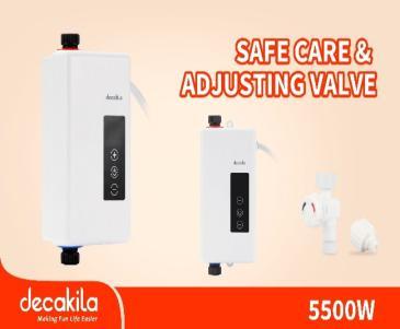 Chauffe-eau électrique instantané 5500 W Decakila KEWH002W