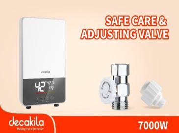 Chauffe-eau électrique instantané 7000 W Decakila KEWH003W