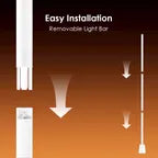 Lampe de coin Oraimo OLL-201A en ABS et PS