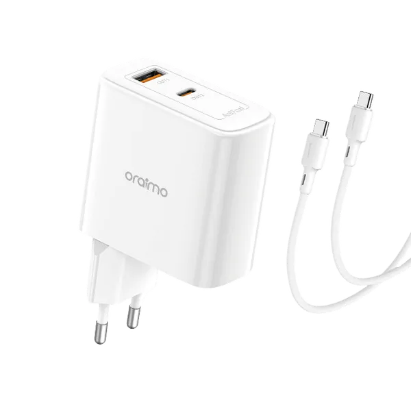 PowerGaN 45 OCW-E102D-CC55 – chargeur GaN ultra-rapide 45W pour smartphones et ordinateurs portables