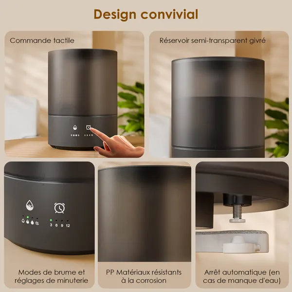 Humidificateur compact et puissant Oraimo OHM-501A