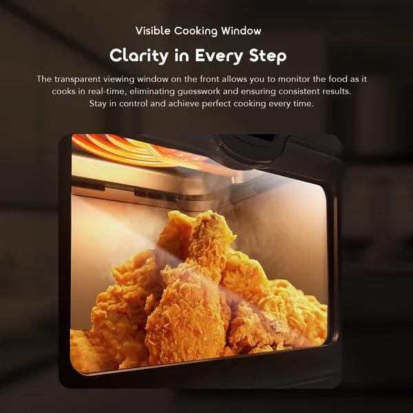 AirFryer 8L Oraimo – design moderne et robuste