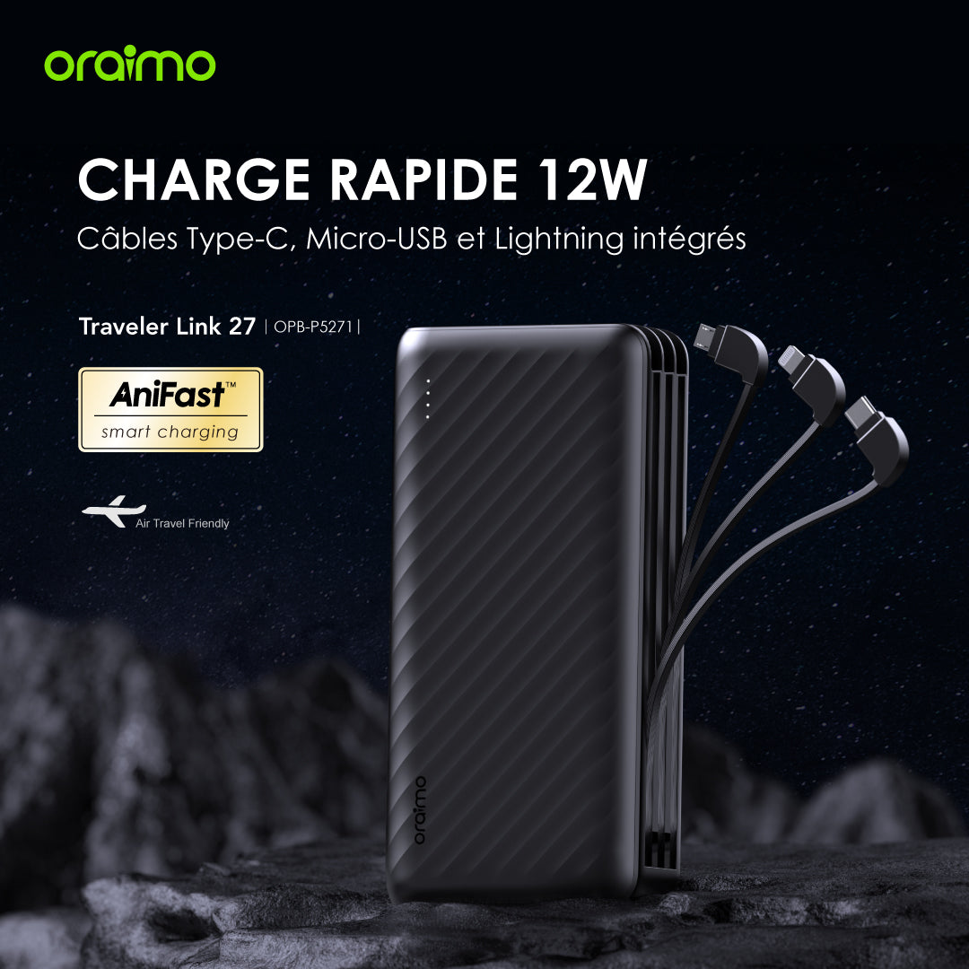 Oraimo Traveler Link 27 OPB-P5271, accessoires