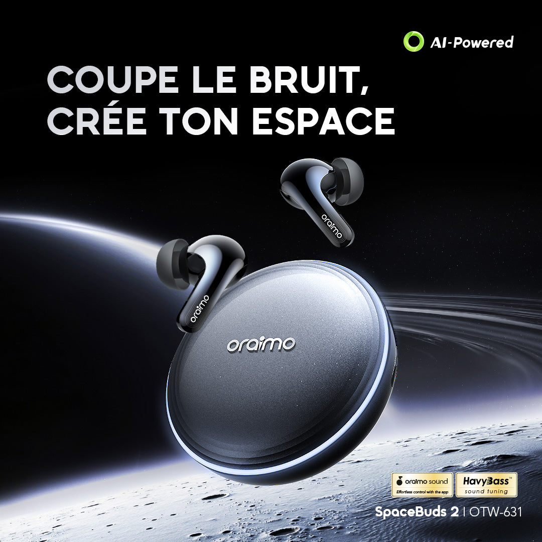 Oraimo SpaceBuds 2 OTW-631, en situation