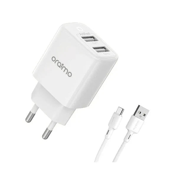Chargeur OCW-E67D double USB avec étui brillant