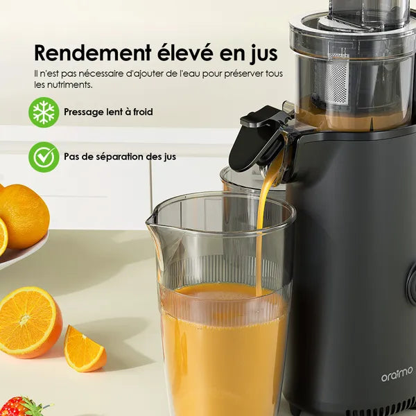Oraimo EasyJuice Mini – Presse-Agrumes Lent Portable | Extracteur jus OMJ-201A