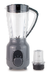 Mixeur électrique 2 en 1 350 W 1,5 L noir Oscar OSMIX1N