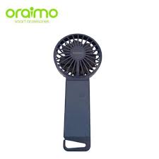 Ventilateur portable intelligent Oraimo OPC-F6TN – Silencieux, rechargeable et pliable | Bleu