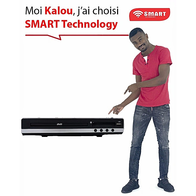 Lecteur DVD - STH-4831 - SMART TECHNOLOGY -  Noir