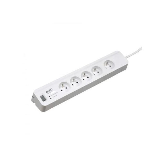 Apc Multiprise Parafoudre 5 Prises - (PM5-FR) - Blanc