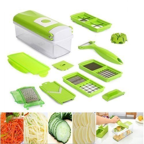 Nicer Dicer Plus Genius Découpeur - Fruits Et Légumes - Vert