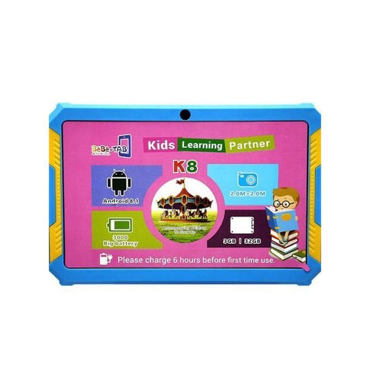 BEBE TAB K8 MAX Tablette éducative Blindée - 64Go ROM + 4Go RAM - 7 Pouces
