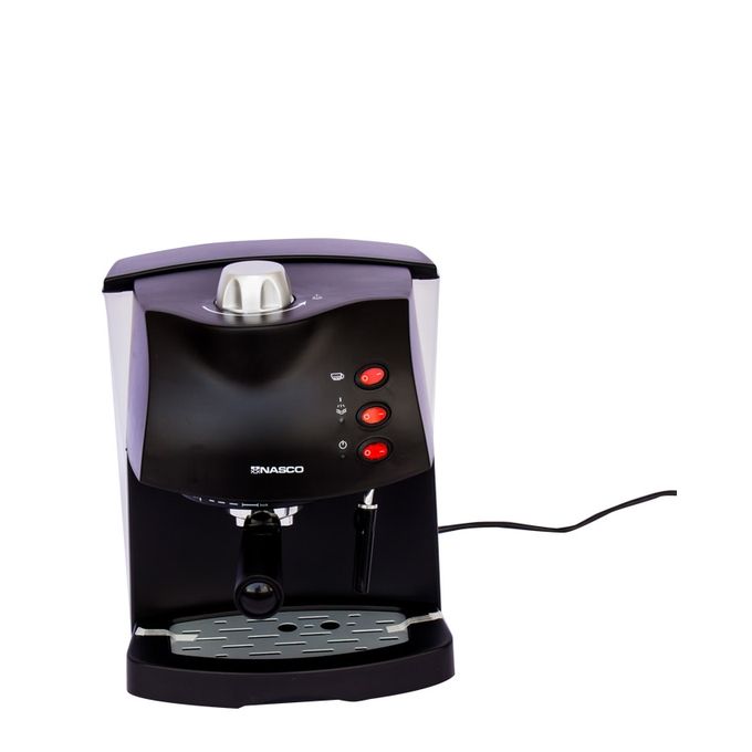Machine à Café NASCO Espresso - Cm4600 - 1.8 Litre - 850 W - Gris/Noir