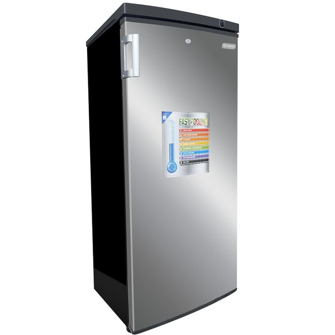 Congélateur Vertical SMART TECHNOLOGY 6 Tiroirs - STCD-236 - 152 Litres - 12 Mois Garantie - GRIS
