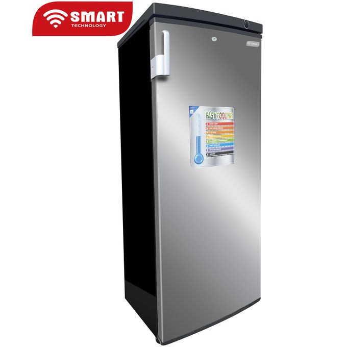 Congélateur vertical STCD-550 avec design moderne et poignées élégantes