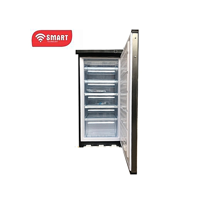 Congélateur Vertical SMART TECHNOLOGY 6 Tiroirs - STCD-236 - 152 Litres - 12 Mois Garantie - GRIS